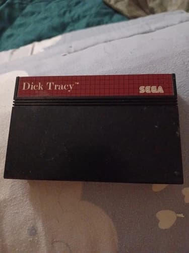 master system game dick tracy cartridge only