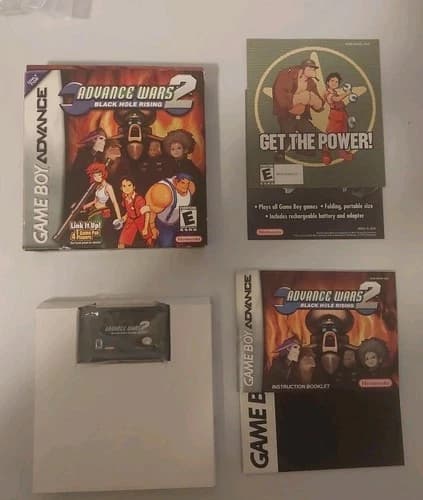Advance Wars 2: Black Hole Rising Nintendo Gameboy Advance GBA CIB