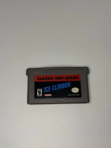 Ice Climber Classic NES Series Game Boy Advance Authentic Nintendo NES Vintage