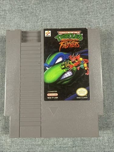 Teenage Mutant Ninja Turtles Tournament Fighters for Nintendo NES Authentic Rare