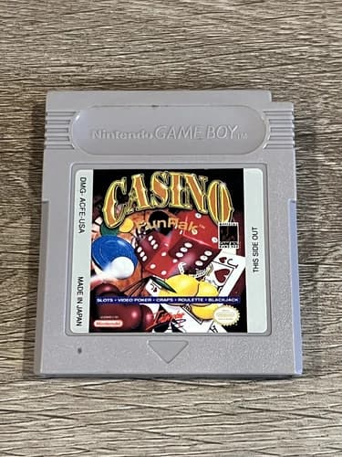 Casino FunPak (Nintendo Game Boy, 1993) Cartridge Only