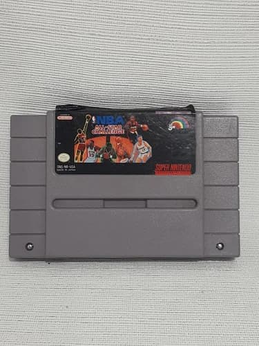 NBA All Star Challenge Super Nintendo SNES 1991