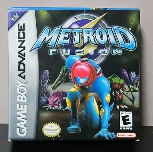 Metroid Fusion (Nintendo Game Boy Advance, GBA, 2002) Tested