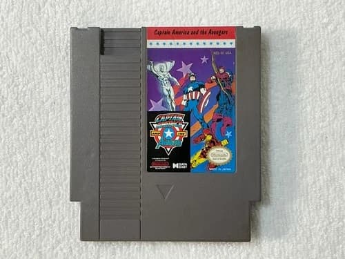 Captain America and The Avengers (Nintendo NES, 1991) Tested, Cart Only