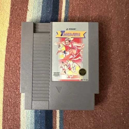 Track and Field (Nintendo NES, 1987) NES Tested