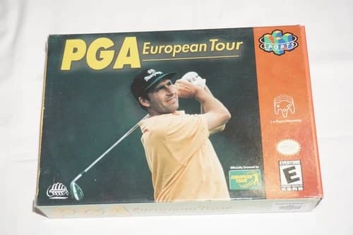 PGA European Tour (Nintendo 64 N64) Complete in Box CIB