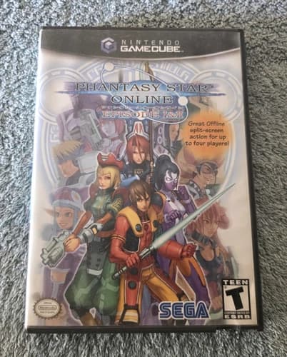 Phantasy Star Online Episode I and 2 Nintendo Gamecube