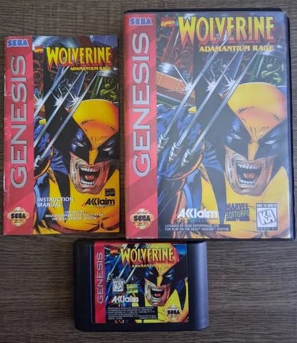 Wolverine: Adamantium Rage (Sega Genesis, 1994)