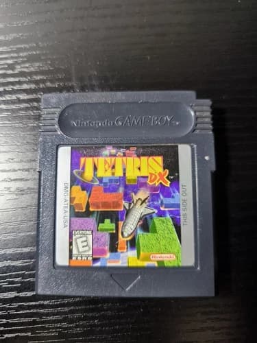 Nintendo Tetris DX Game Boy Color Puzzle Game Cartridge