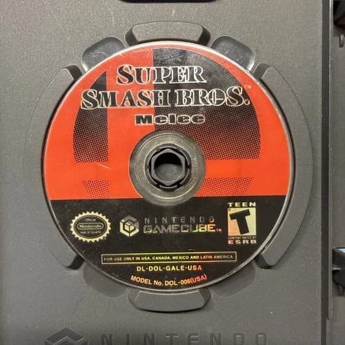 Super Smash Bros Melee (Nintendo GameCube, 2001) DISC ONLY