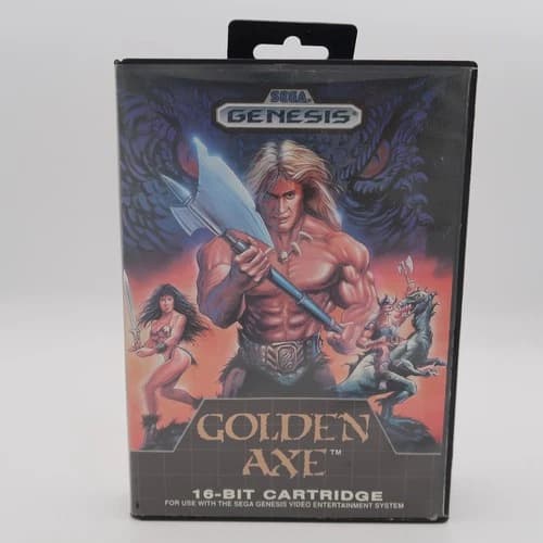 Golden Axe (Sega Genesis) CIB Clean Tested