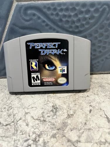Perfect Dark Nintendo 64 N64 Authentic Game Cartridge Rareware Tested Working