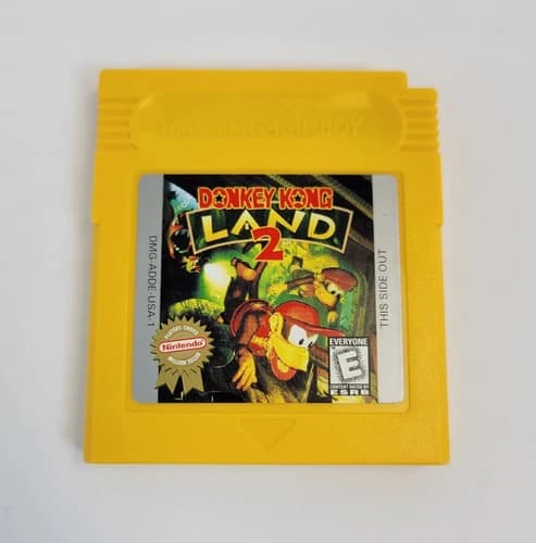 Donkey Kong Land 2 (Nintendo Game Boy, 1996) Cartridge Only, Authentic