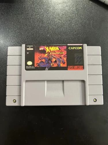X-Men: Mutant Apocalypse - Nintendo SNES Game Cartridge - cleaned and tested