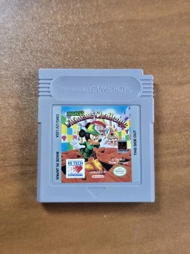 Mickey's Ultimate Challenge (Game Boy, 1994) Authentic, Tested, Good Condition!