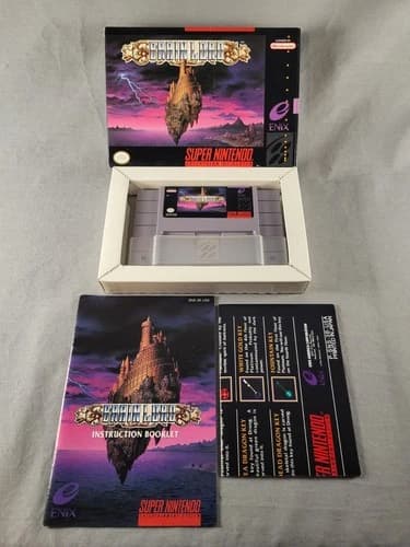 Brain Lord, SNES, Complete CIB, Authentic!