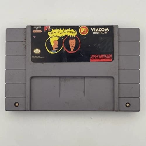 BEAVIS AND BUTTHEAD CARTRIDGE ONLY (SUPER NINTENDO SNES)