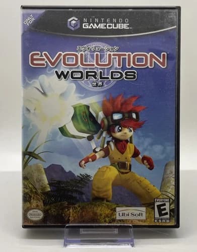 Evolution Worlds (Nintendo GameCube, 2001) Complete With Manual