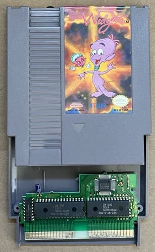 Widget Nintendo NES 1992 Authentic Cartridge Cleaned, Tested & Working by Atlus