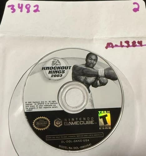 Knockout Kings 2003 (Gamecube, 2002) Disc Only No Track #3482