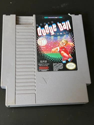 Super Dodge Ball Nintendo NES Game Cartridge