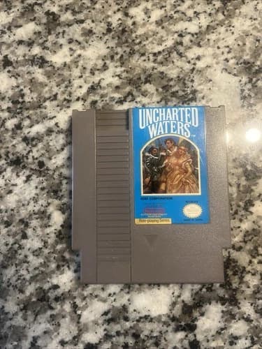 Uncharted Waters (Nintendo NES, 1991) - CART ONLY *AUTHENTIC* WORKING