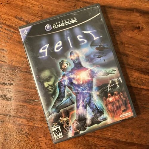 Geist (Nintendo GameCube, 2005) Complete CIB ALL INSERTS