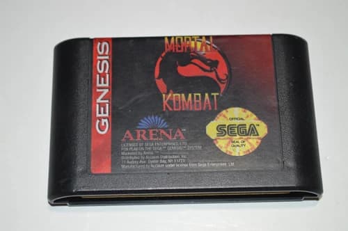 ⭐Mortal Kombat - Sega Genesis - Tested - FAST SHIPPING!⭐