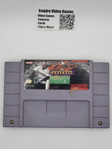 Ken Griffey Jr Major League Baseball (Super Nintendo SNES, 1994) Cartridge Only