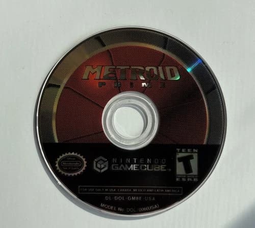 Metroid Prime (Nintendo Gamecube, US) - Disc Only, Tested