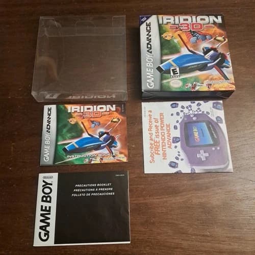 Iridion 3D (Nintendo Game Boy Advance, 2001) - Complete - Tested - Authentic