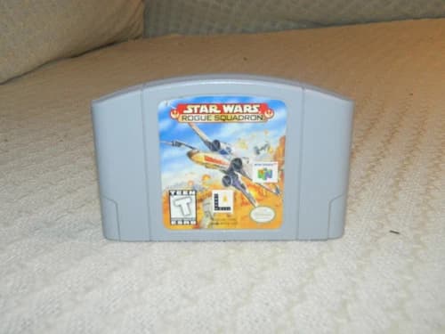 Star Wars: Rogue Squadron (Nintendo 64, 1998) N64 Authentic TESTED WORKS
