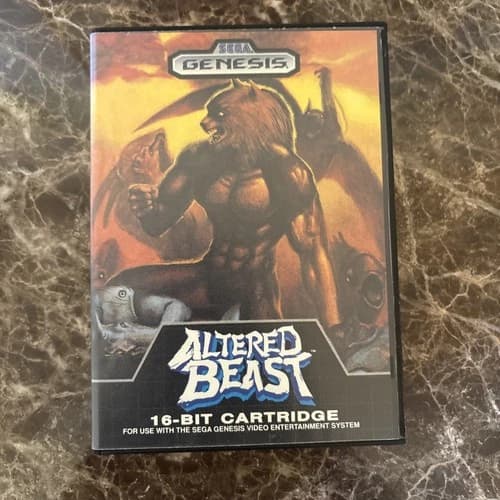 Altered Beast (Sega Genesis, 1989) CIB Complete in Box