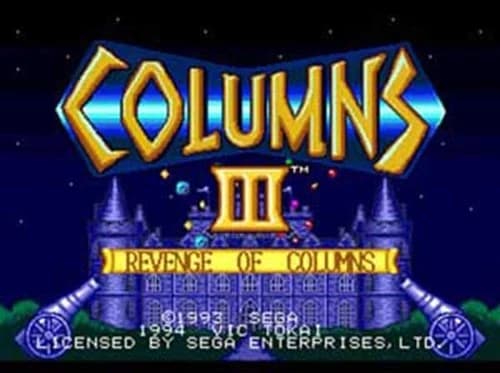 Columns III 3 - Sega Genesis Game Only