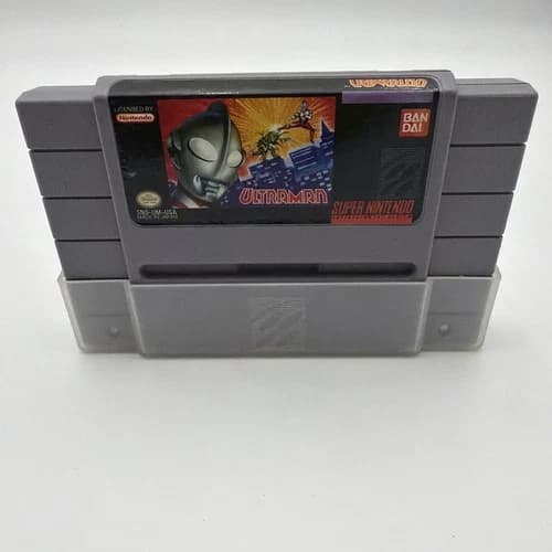 Ultraman (Super Nintendo Entertainment System, SNES, 1991) Tested & Working