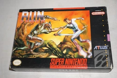 Run Saber (Super Nintendo SNES) Complete in Box CIB