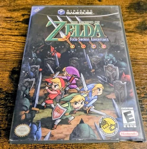CIB The Legend of Zelda: Four Swords Gamecube Excellent. CIB. Work great.