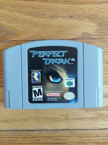 Perfect Dark - N64- Tested, Works, Fast Shipping