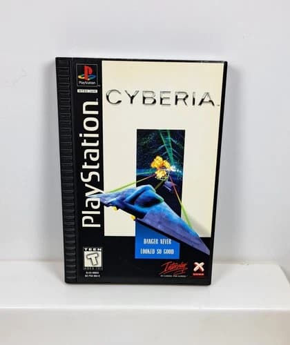 Cyberia for the Playstation 1 (PS1) Complete in Box - CIB Long Box