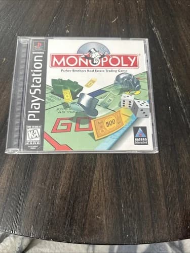 PlayStation 1 PS1 Game Monopoly CIB Complete In Box