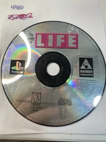 PlayStation 1 The Game of Life PS1 Disc Only - No Tracking #4410