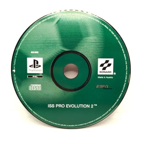 ✅ ISS Pro Evolution 2 Ps1 Game Ps1 Game Only Disc PlayStation 1 Game Disc Only