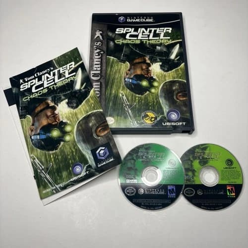 Tom Clancy's Splinter Cell Chaos Theory (GameCube 2005) Complete/CIB with Manual