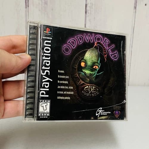 Oddworld: Abe's Oddysee (PlayStation 1 Ps1) Video Game