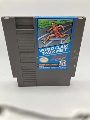 World Class Track Meet (Nintendo Entertainment System, 1987), Authentic