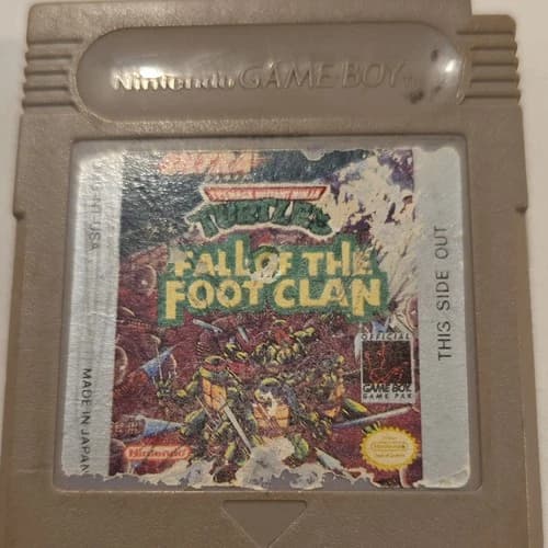 Ultra Games Teenage Mutant Ninja Turtles: Fall of the Foot Clan Game Boy Action