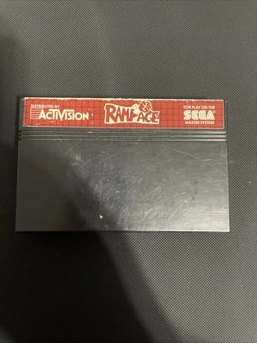 Rampage (Sega Master System, 1989) Cartridge Only