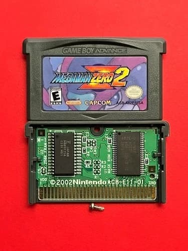 Mega Man Zero 2 Game Boy Advance Nintendo GBA Authentic Saves Megaman