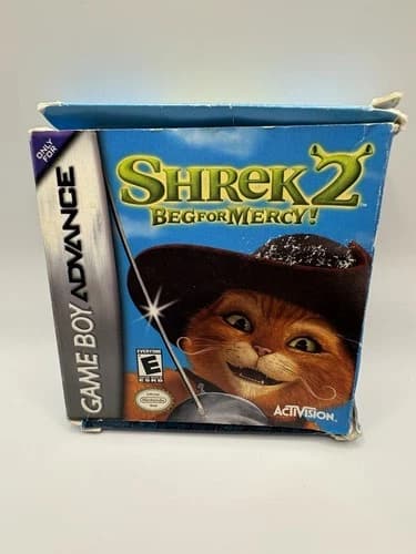 Shrek 2 - Beg for Mercy GBA - Nintendo Game Boy Advance - 2004