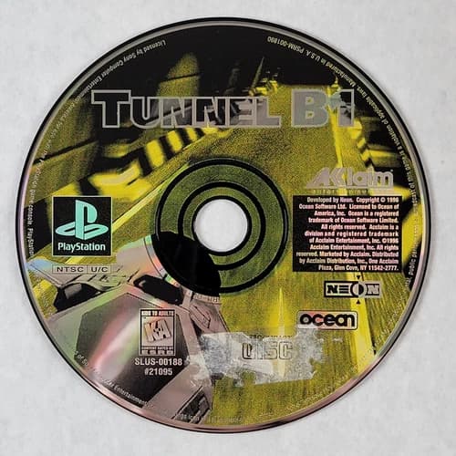 Tunnel B1 - Loose Sony PS1 Playstation 1 Disc